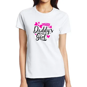 Daddy's Little Girl Graphics Mieli marškinėliai Hotgirl DDLG BDSM Neklaužada Nuolankūs marškinėliai Sugar Baby Aukštos kokybės laisvalaikio viršūnės