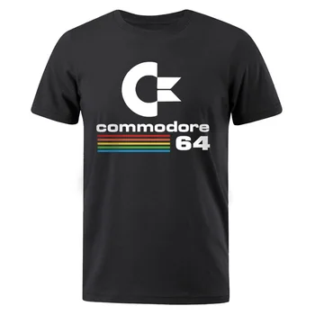 Vyriški marškinėliai 2020 m. vasaros Commodore 64 Print marškinėliai C64 SID Amiga Retro Cool Design marškinėliai trumpomis rankovėmis Top tee Vyriški drabužiai